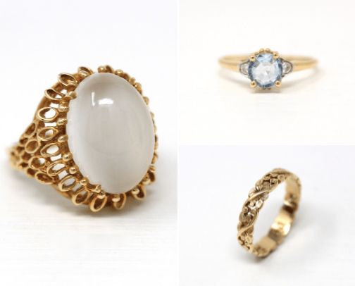 Jewelry cover photo collage
