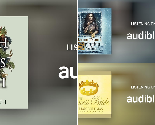 Must-Listen, Keep you up all night, audiobooks cover photo collage
