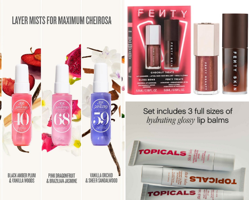 The Ultimate Sephora Christmas Gift Guide 🎄 cover photo collage