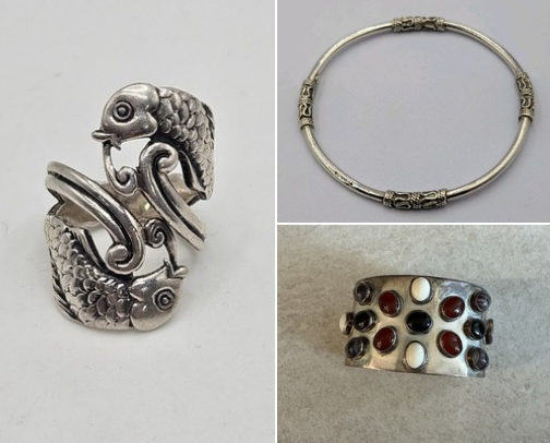 Pre-loved Silver Jewelry Scores! cover photo collage