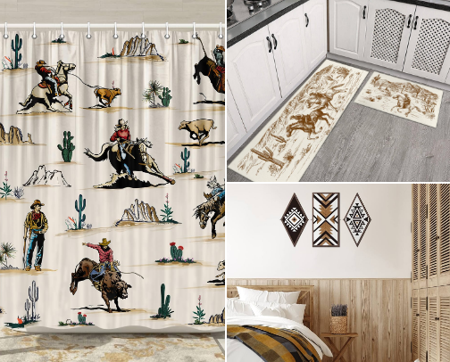 Western Home Decor cover photo collage