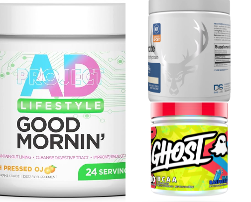 My everyday gym products and loves cover photo collage