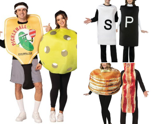 Couple's Halloween Costumes cover photo collage