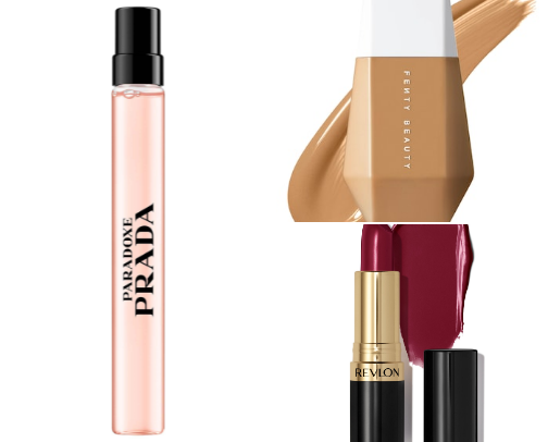 Beauty products for everyday wear cover photo collage