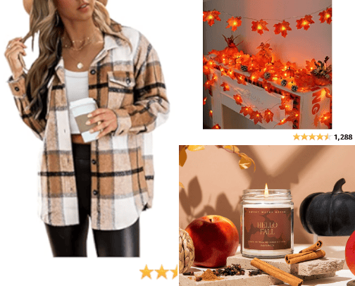 Fall Favorites! cover photo collage
