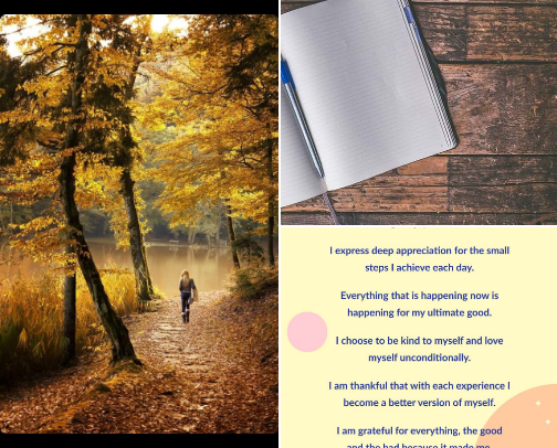 Simple Rituals That Keep Me Grounded cover photo collage