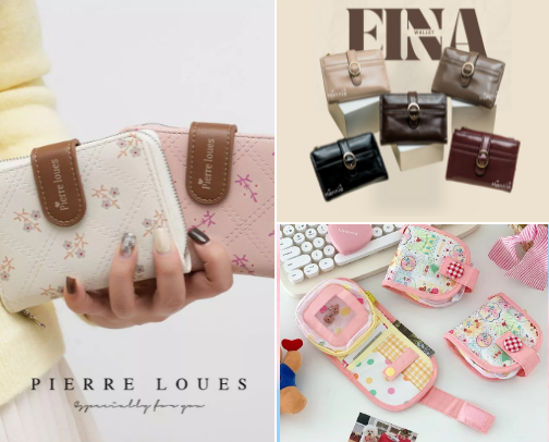 Cute mini multifunctional wallet for teenagers under IDR 100K cover photo collage