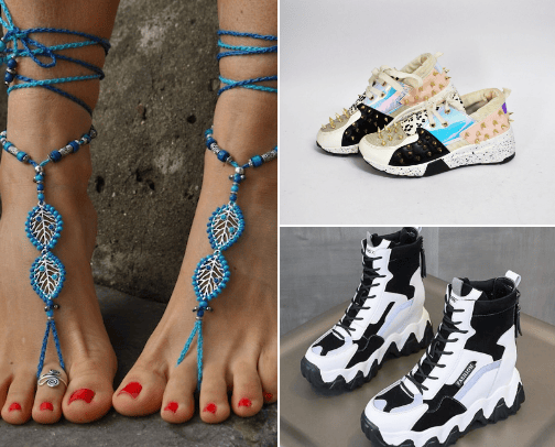 Statement Shoes cover photo collage