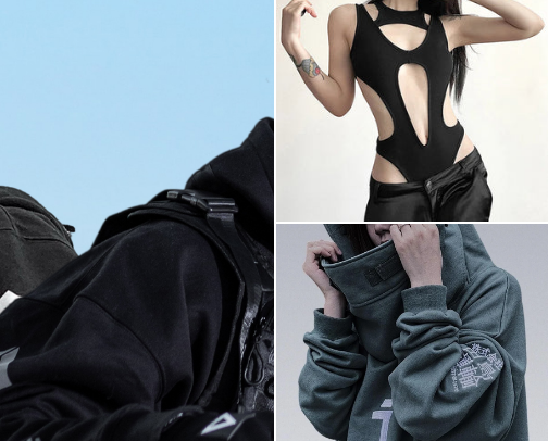 Techwear pieces to wear or gift to a hard-to-gift person! cover photo collage