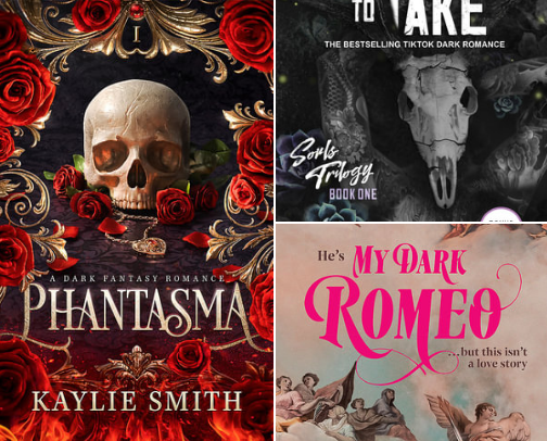 📚 Dark Romance Books cover photo collage