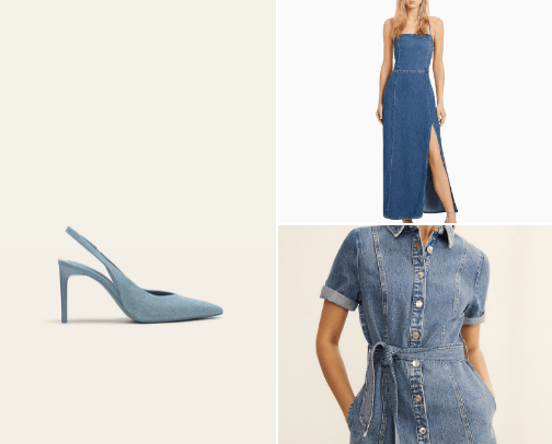 All about denim! cover photo collage