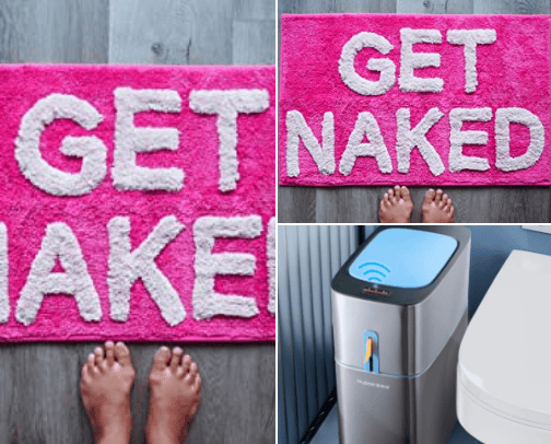 Bathroom finds cover photo collage