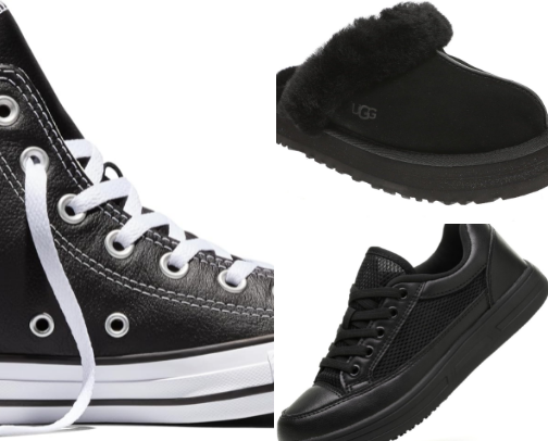 Men & Women's shoes cover photo collage