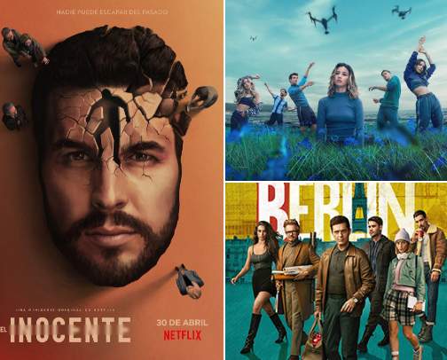 Top Spanish Shows on Netflix cover photo collage