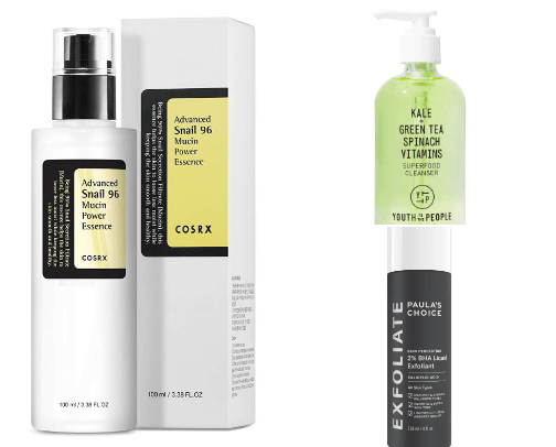 Best skincare for oily skin✨ cover photo collage