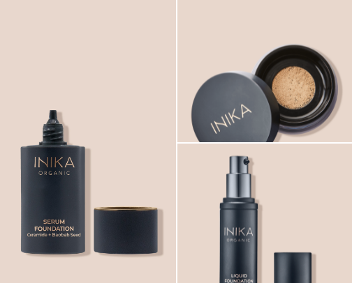 Low Tox Foundation Guide | Clean Organic Base & Tools cover photo collage