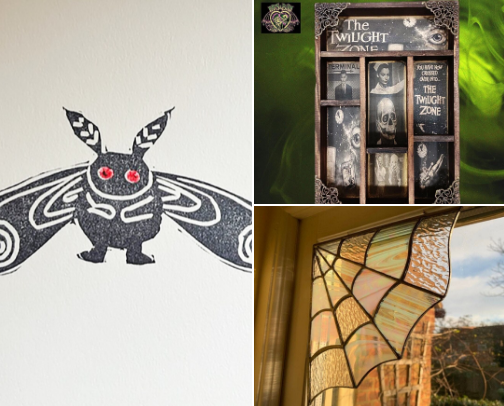 spooky 🖤🦇🩸 cover photo collage