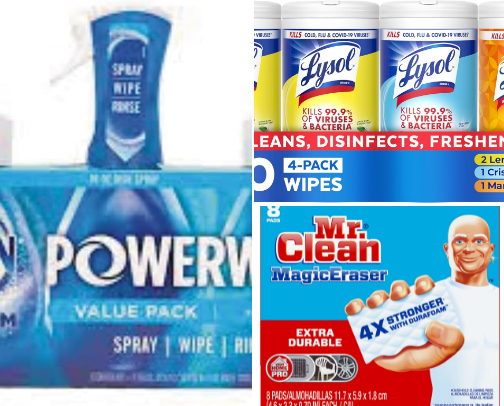 CLEANING PRODUCTS WORTH BUYING cover photo collage