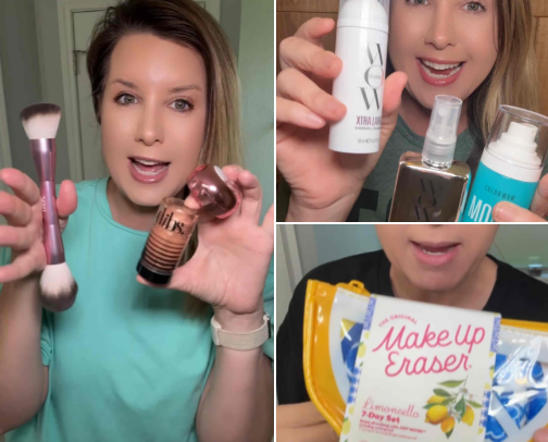 My favorite beauty recs cover photo collage