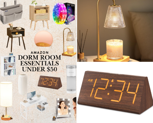 Ultimate Dorm Essentials List for College Students | Stylish & Affordable Must-Haves cover photo collage