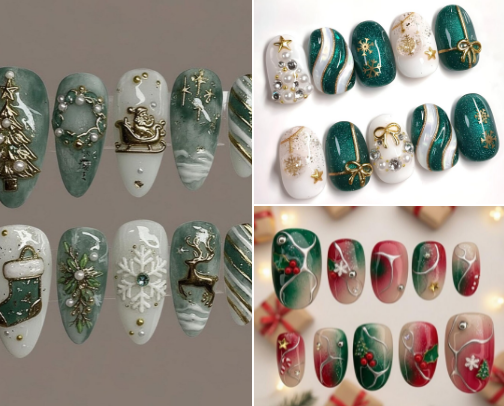 nails like the ones you see on pinterest cover photo collage