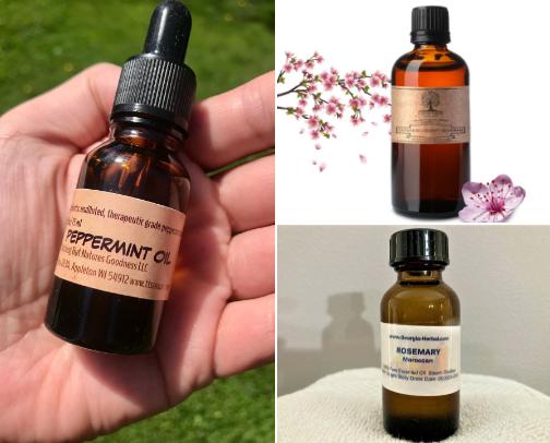 My Favorite Essential Oils and DIYs you can do with them cover photo collage