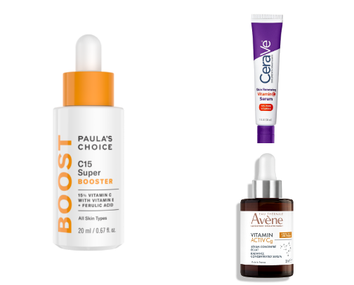 Best Vitamin C Skincare Products cover photo collage