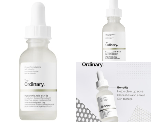 Skin care cover photo collage