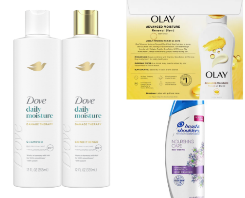 Body care cover photo collage