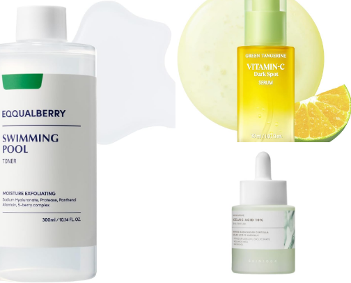 Korean Skincare For Acne-Prone Skin cover photo collage