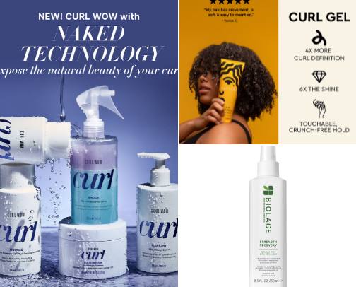 2C Hair Favorites cover photo collage