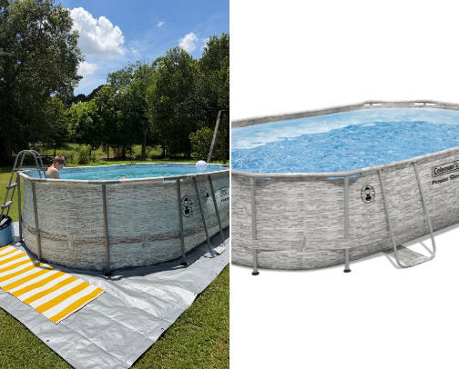 Backyard Paradise⛱️ cover photo collage