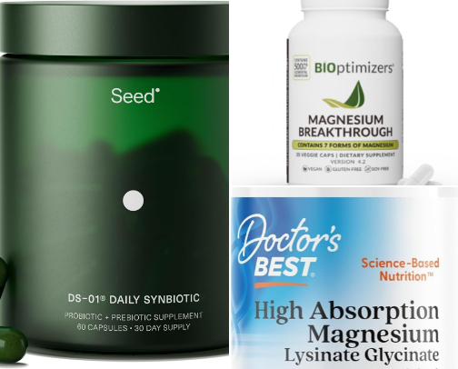 Favorite supplements/vitamins cover photo collage