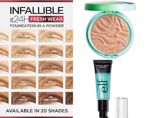 Affordable Makeup necessities cover photo collage
