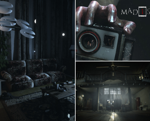 Horror Games with Great Lore cover photo collage