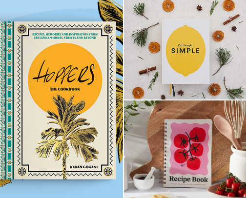 🥘 Kitchen Chronicles: Cookbooks & Recipe Journals cover photo collage