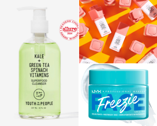 Skincare made my skin glow cover photo collage