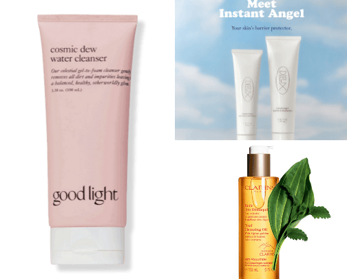 Skincare cover photo collage