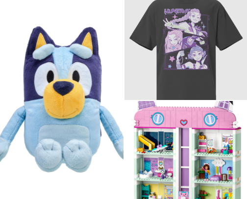 Toys for kids cover photo collage