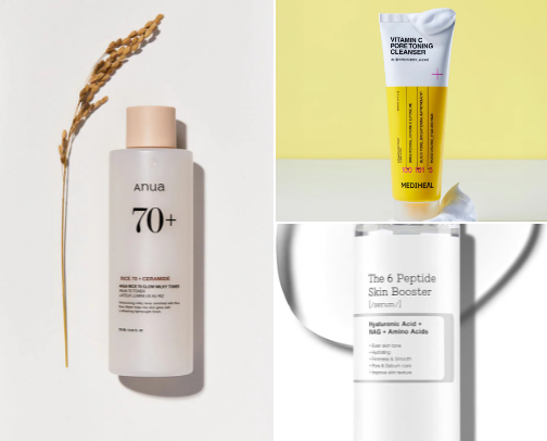Favourite K beauty skincare! cover photo collage
