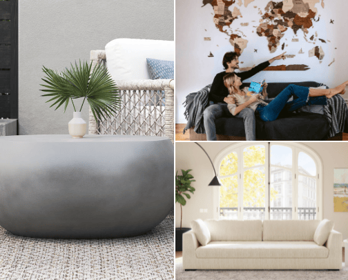 Furniture And Decor cover photo collage