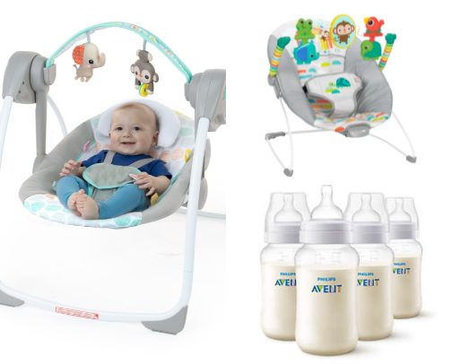 Baby things cover photo collage