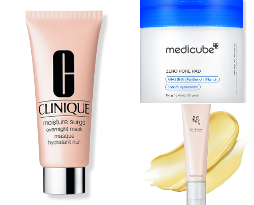 Current skin care routine ✨ cover photo collage