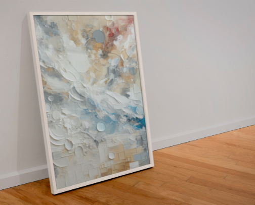 Cute Abstract Wall Art🖼️🌷 cover photo collage