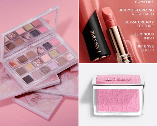 Makeup cover photo collage