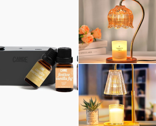 Home fragrance cover photo collage