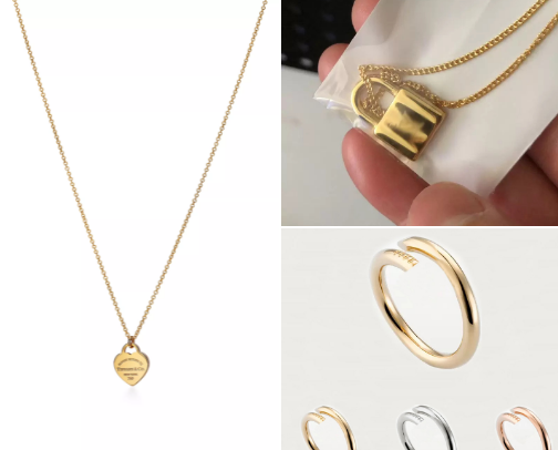dhgate: the best jewelry that looks the most expensive. cover photo collage