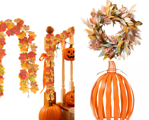 I Finally Found Fall Mantel Decor That Looks Like a Catalog Spread cover photo collage