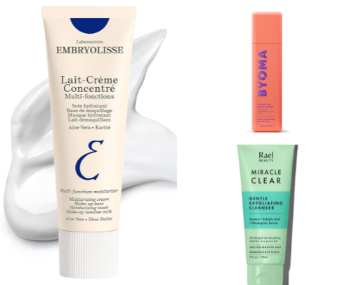 Dry, textured skin favs cover photo collage