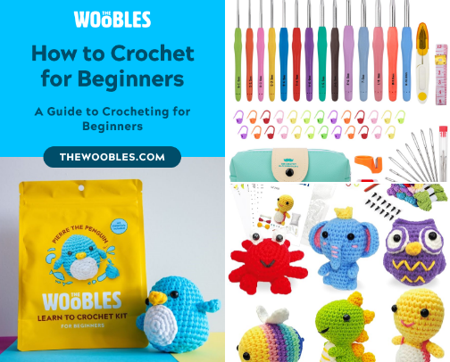 crochet tools for beginners cover photo collage